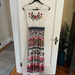 Anthropologie Printed Maxi Dress